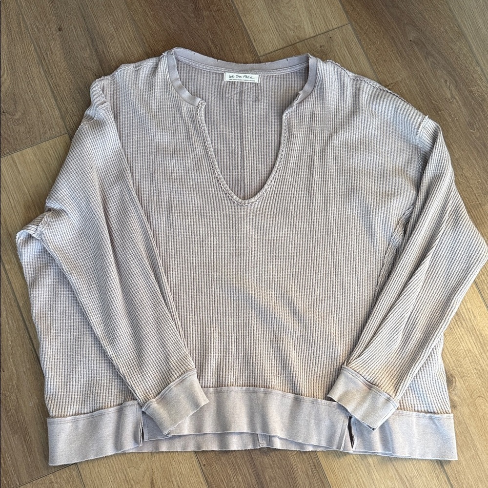 We The Free Buttercup Oversize Thermal Top
